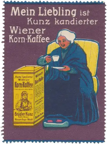Mein Liebling ist Kunz kandierter Wiener Korn-Kaffee