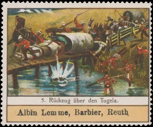 Rückzug über den Tugela