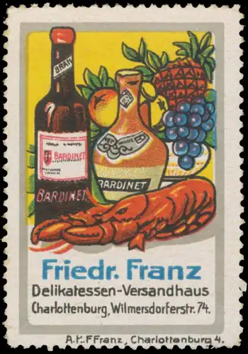 Delikatessen-Versandhaus Friedr. Franz