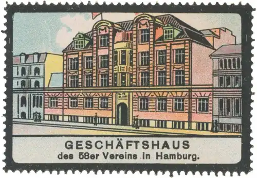 Geschäftshaus des 58er Vereins in Hamburg