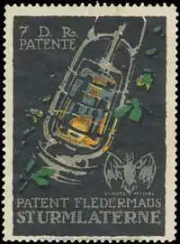 Patent Fledermaus Sturmlaterne