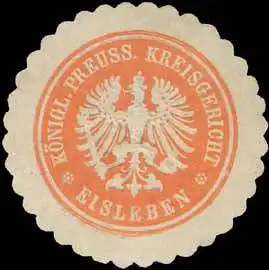 K.Pr. Kreisgericht Eisleben