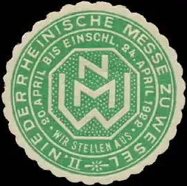 II. Niederrheinische Messe zu Wesel