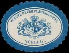 FÃ¼rstl. Reuss. Pl. Amtsgericht Schleiz