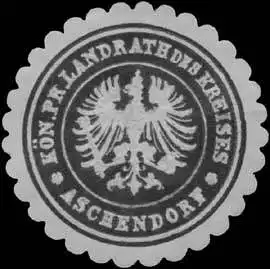 K.Pr. Landrath des Kreises Aschendorf