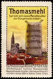 Thomasmehl hat sich seit einem Menschenalter den DÃ¼ngermarkt erobert