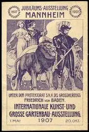 Internationale Kunst - und Grosse Gartenbau - Ausstellung - Mannheim