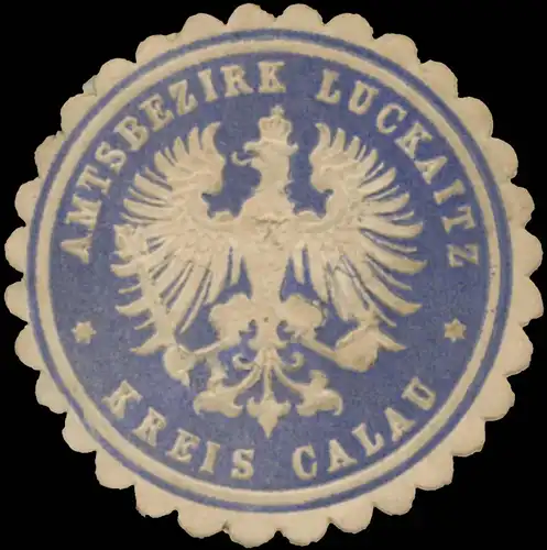 Amtsbezirk Luckaitz Kreis Calau