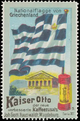 Nationalflagge von Griechenland