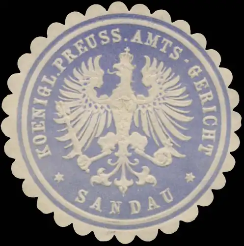 K.Pr. Amtsgericht Sandau