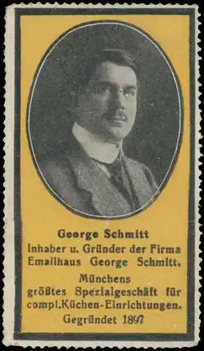 George Schmitt Inhaber und GrÃ¼nder der Firma Emailhaus