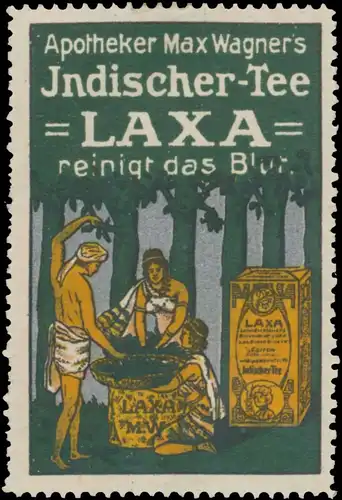 Laxa Indischer-Tee reinigt das Blut