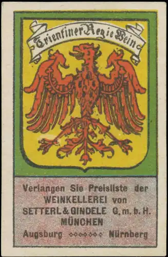 Trientiner Regis Wein