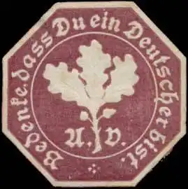 Bedenke das Du ein Deutscher bist