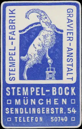 Stempel-Bock