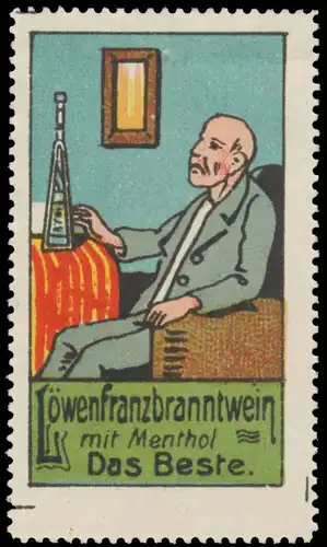 Löwenfranzbranntwein mit Menthol das Beste