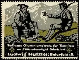 AluminiumgerÃ¤te fÃ¼r Touristen