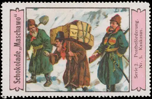 Postbeförderung Kaukasus