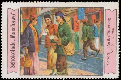 PostbefÃ¶rderung China