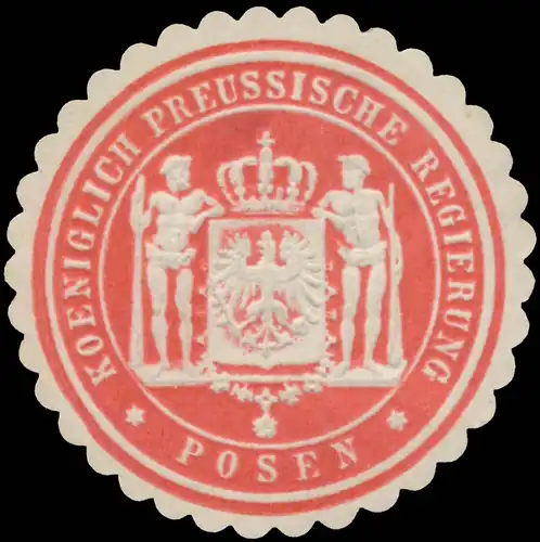 K.Pr. Regierung Posen