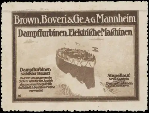 Stapellauf S.M.S. Kaiserin