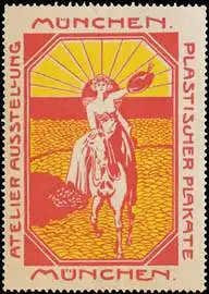 Atelier Ausstellung plastischer Plakate