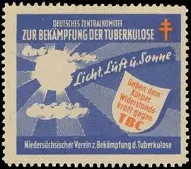 Licht, Luft und Sonne geben dem KÃ¶rper Widerstandskraft gegen TBC