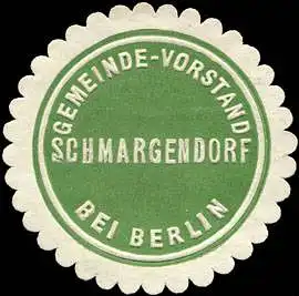Gemeinde - Vorstand Schmargendorf bei Berlin