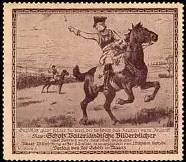 Seydlitz giebt seiner Reiterei bei RoÃbach das Zeichen zum Angriff