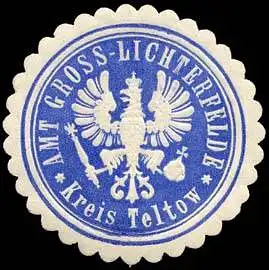 Amt Gross - Lichterfelde - Kreis Teltow