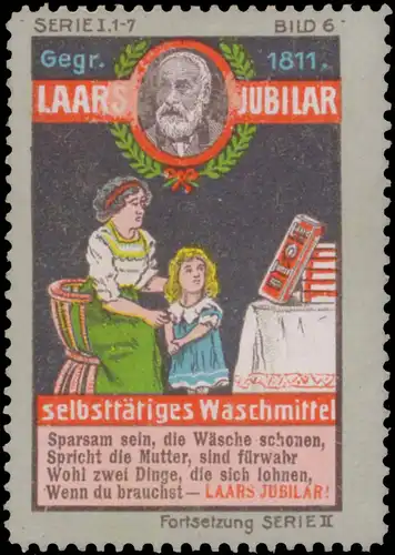 Laars Jubilar selbsttÃ¤tiges Waschmittel