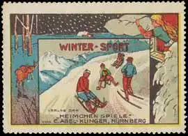 Winter-Sport Ski-Fahren