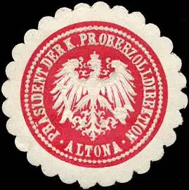 Präsident der Königlich Preussischen Oberzolldirektion-Altona