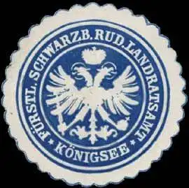 F. Schwarzb. Rud. Landrathsamt KÃ¶nigsee