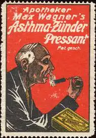 Apotheker Max Wagners Asthma - ZÃ¼nder Pressant