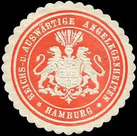 Reichs - und AuswÃ¤rtige Angelegenheiten Hamburg