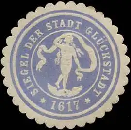 Siegel der Stadt GlÃ¼ckstadt