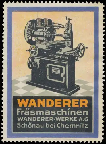 Wanderer FrÃ¤smaschinen