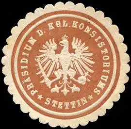 PrÃ¤sidium des KÃ¶niglichen Konsistoriums - Stettin