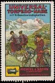 Fahrrad Universal-Torpedo-Nabe