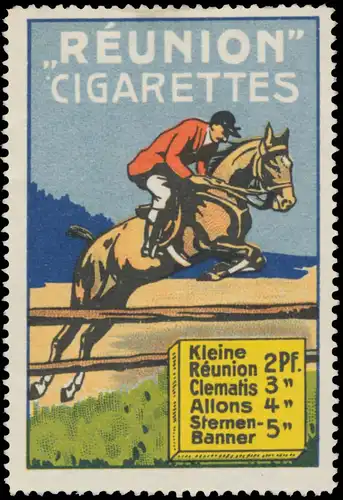 Reunion Cigarettes beim Sport