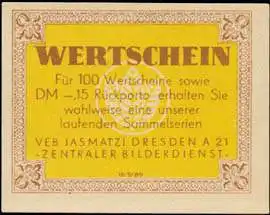 Wertschein Sammlerserien