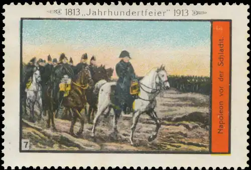 Napoleon vor der Schlacht