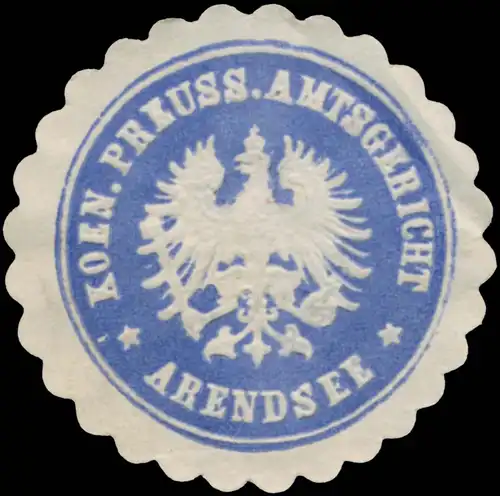 K.Pr. Amtsgericht Arendsee