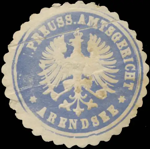 Pr. Amtsgericht Arendsee