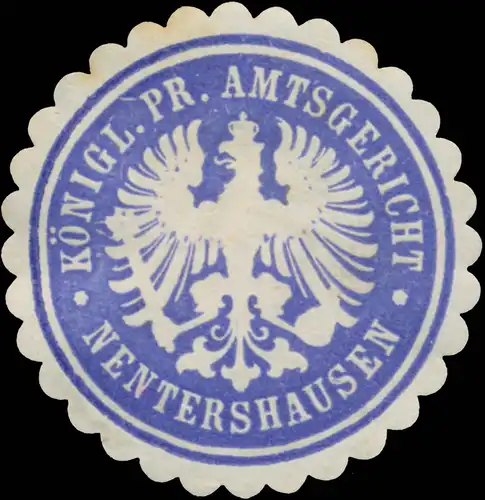 K.Pr. Amtsgericht Nentershausen