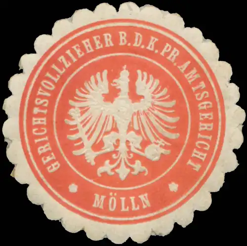 Gerichtsvollzieher b.d. K.Pr. Amtsgericht Mölln