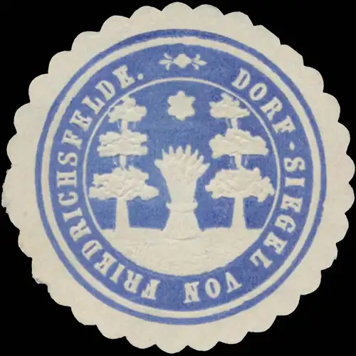 Dorf-Siegel von Friedrichsfelde (Berlin)