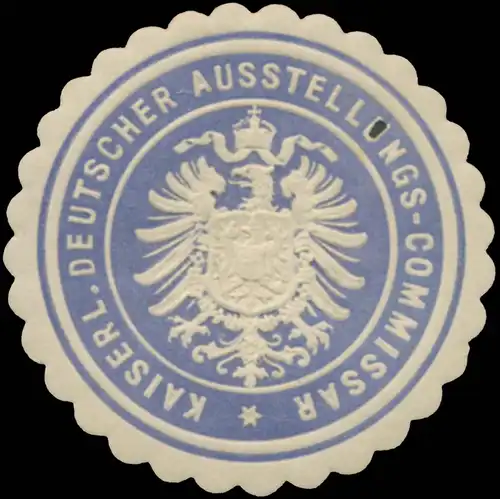 K. Deutscher Ausstellungs-Commissar