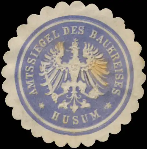 Amtssiegel des Baukreises Husum